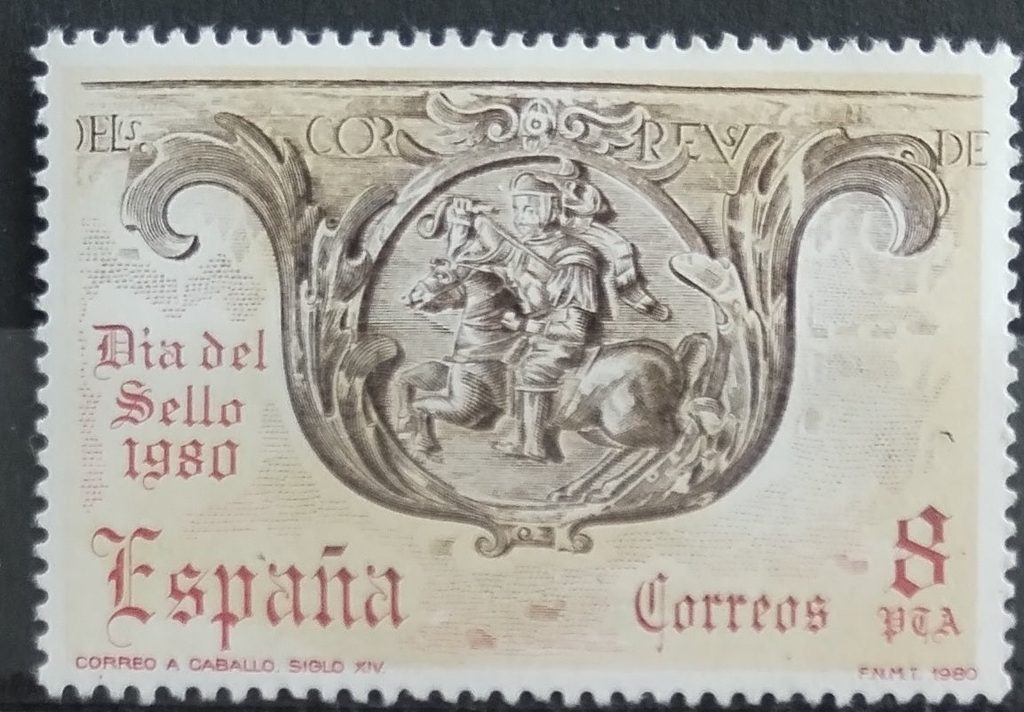 Španělsko 1980 Den známky