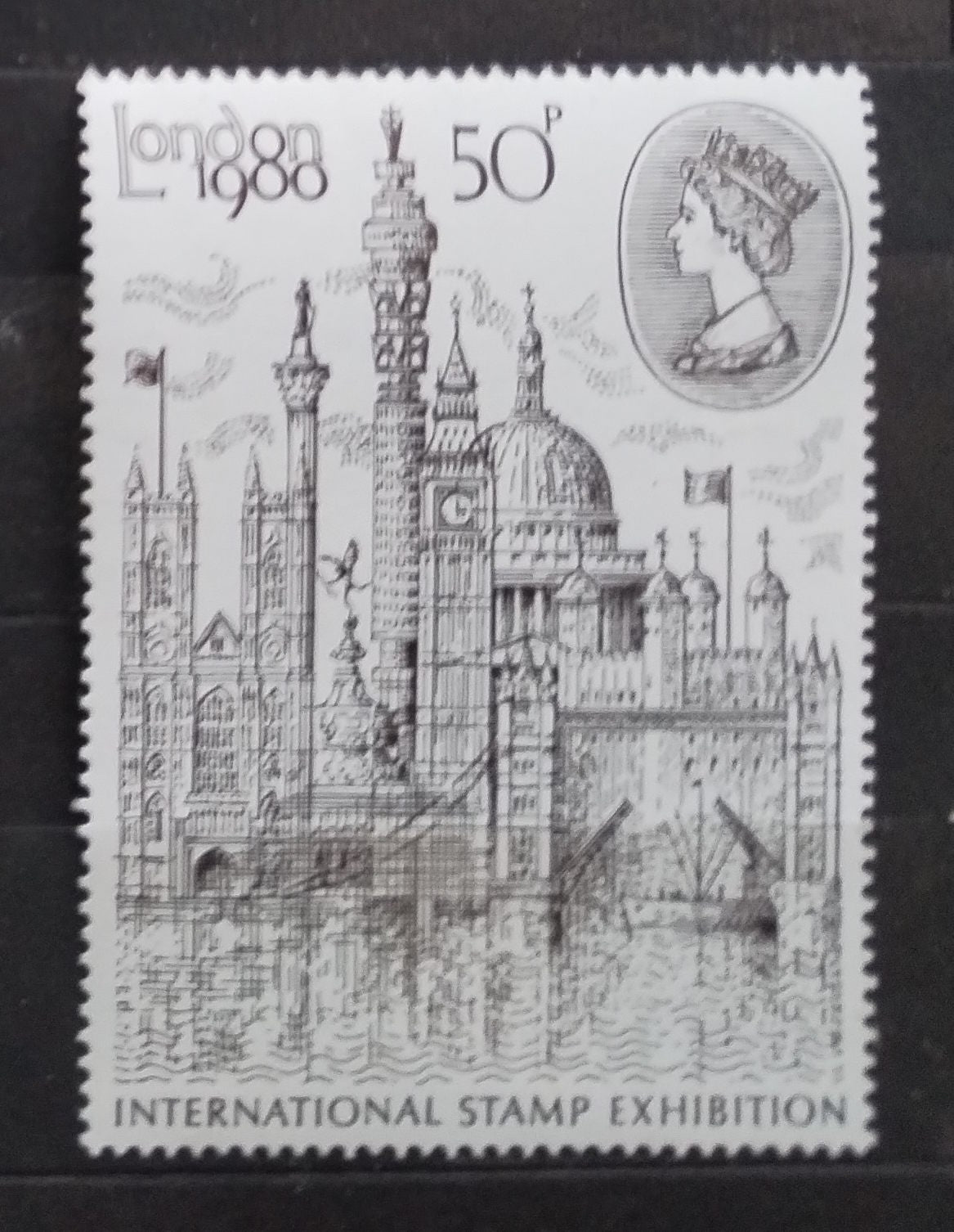 Velká Británie 1980 Výstava známky LONDON