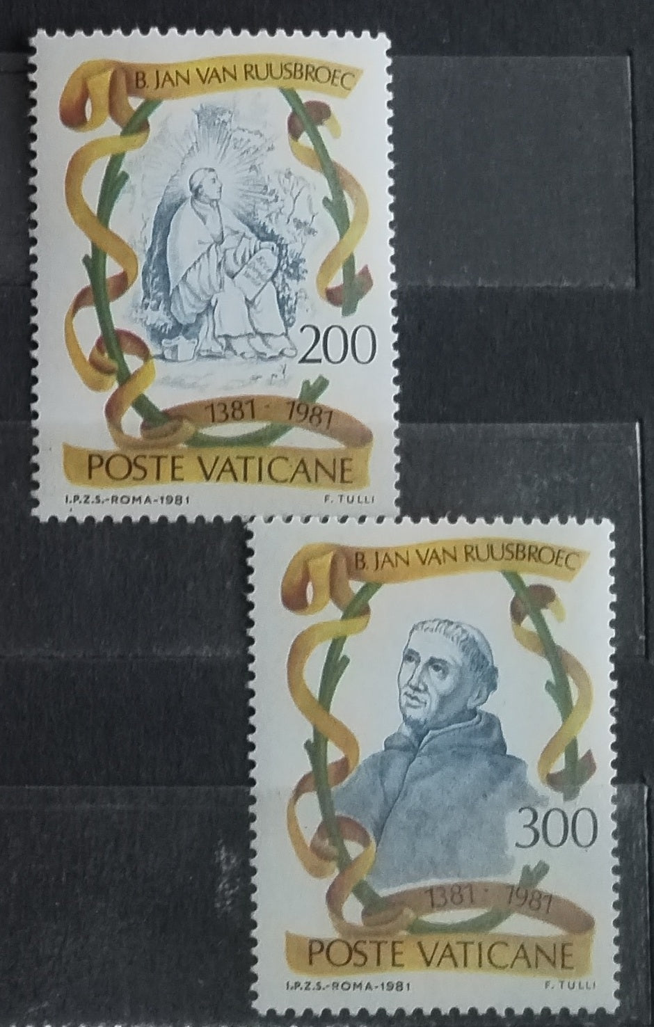Vatican 1981 Anniversary of the Saint, Art