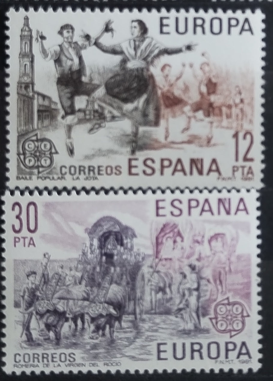 Španělsko 1981 EUROPA Folklor a tradice