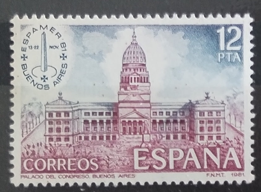 Španělsko 1981 Výstava známky ESPAMER