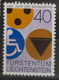Lichtenštejnsko 1981 Rok invalidů