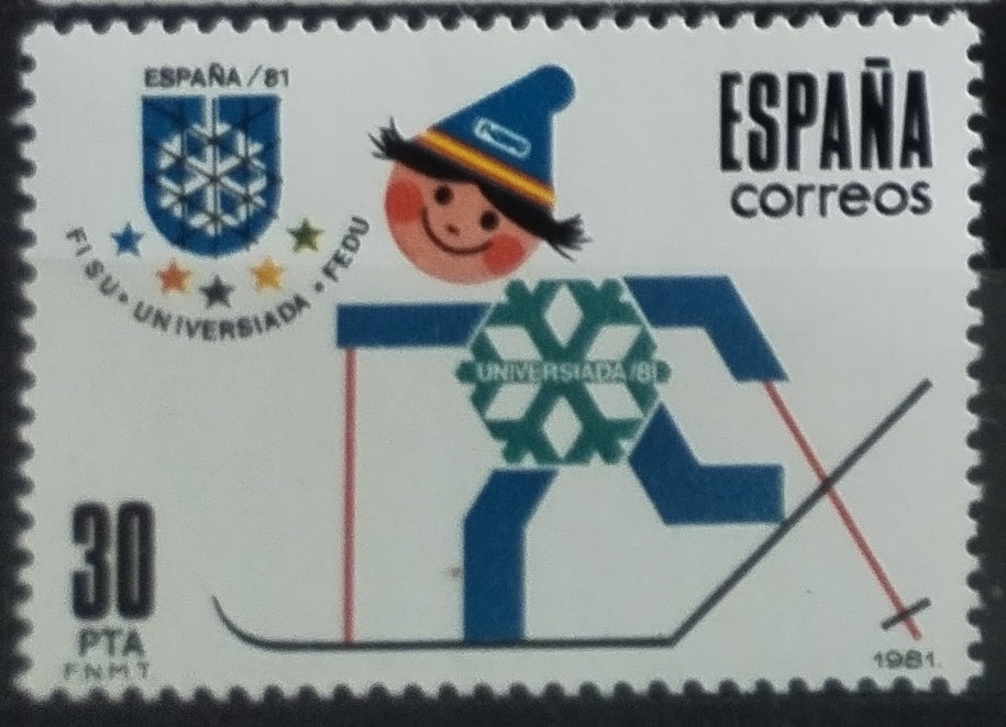 Španělsko 1981 Zimní sport