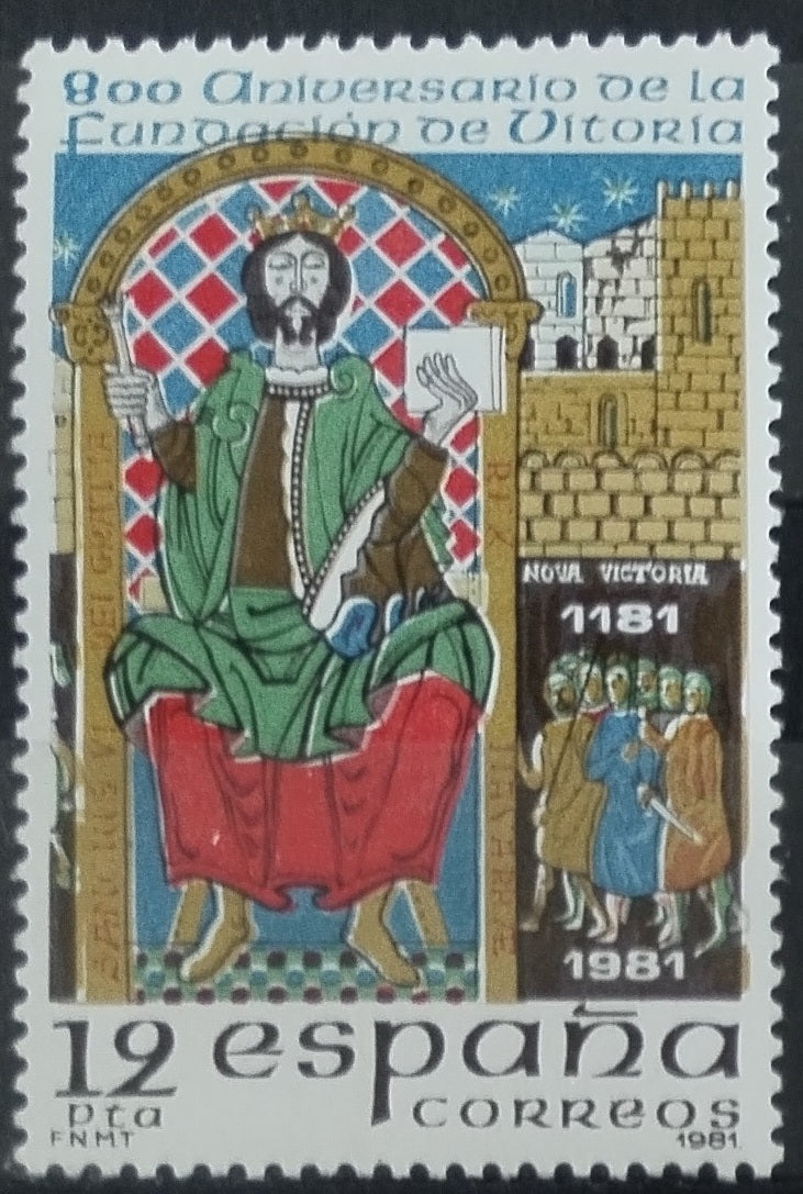 Španělsko 1981 Vitoria a umění