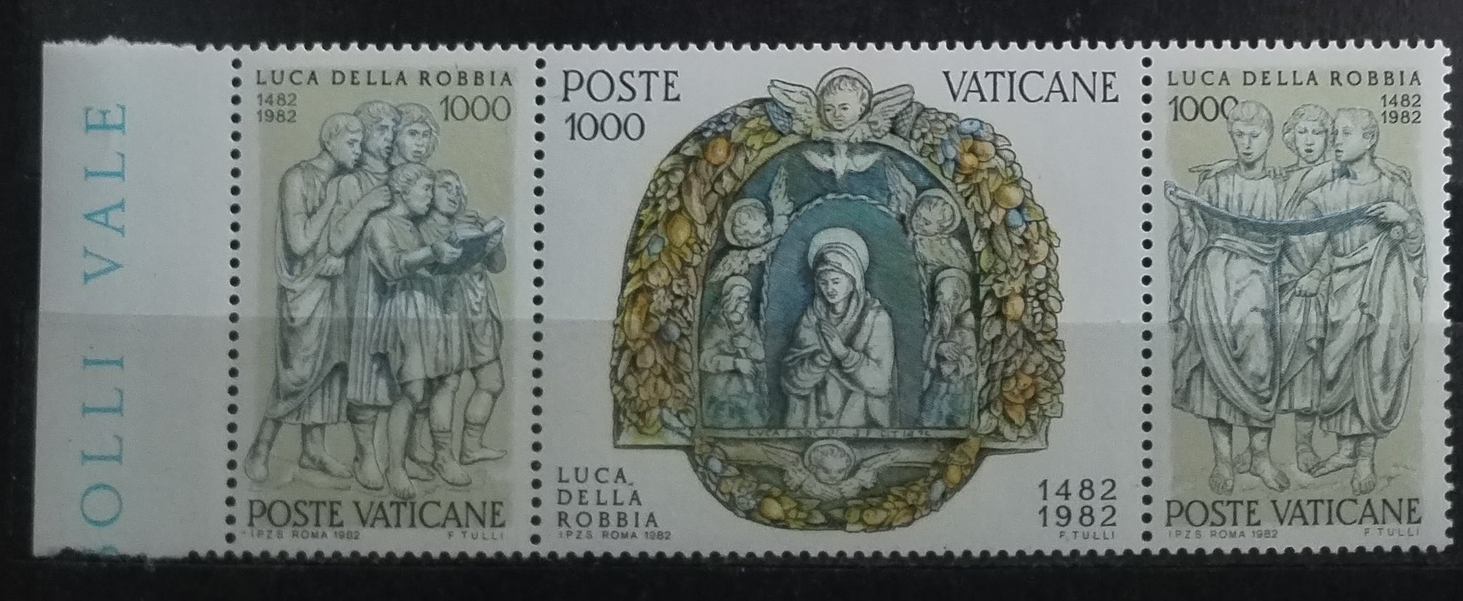 Vatikán 1982 Umění a sochy