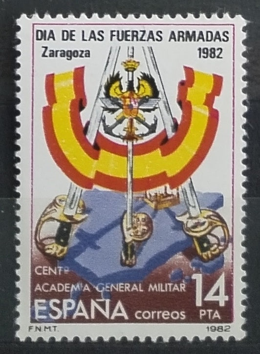 Španělsko 1982 Den armády