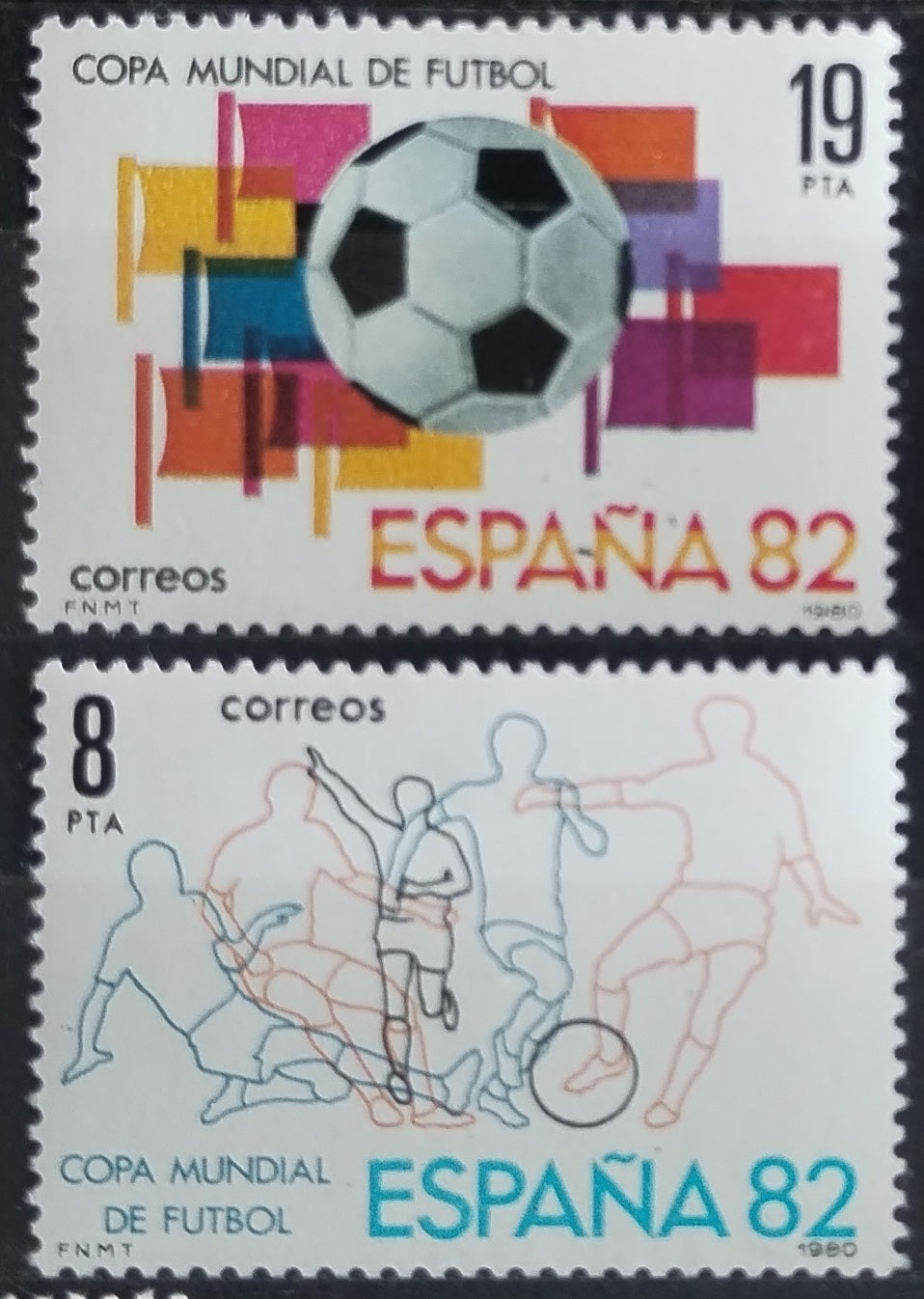 Španělsko 1980 Fotbal a sport