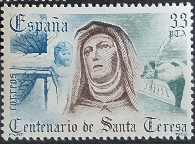 Španělsko 1982 Tereza Avilská