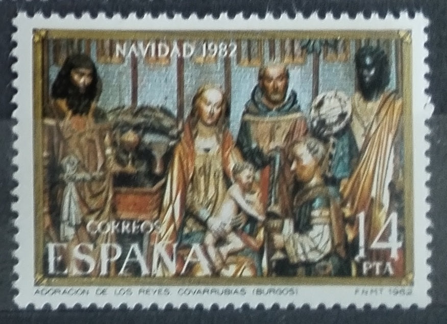Španělsko 1982 Vánoce 14P