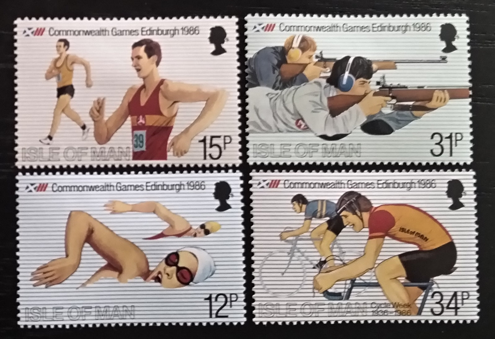 Ostrov Man 1986 Commonwealth hry a sport