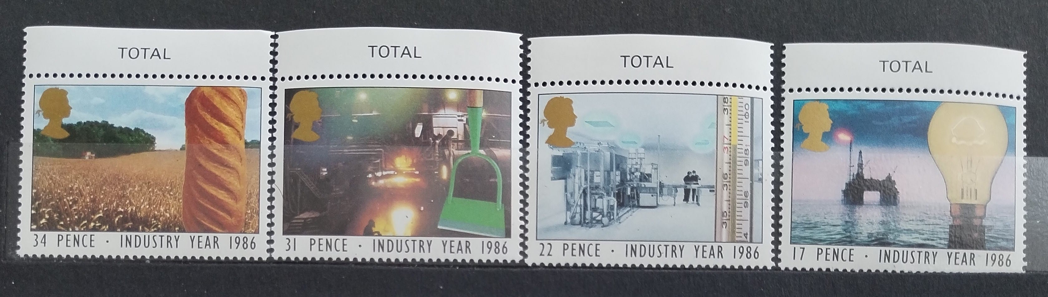 Velká Británie 1986 Rok průmyslu