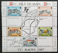 Ostrov Man 1987 Výročí závodů motorek, Motocykly a sport, Mapy