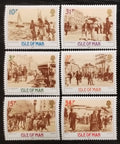 Ostrov Man 1987 Viktoriánské ulice a historické pohledy