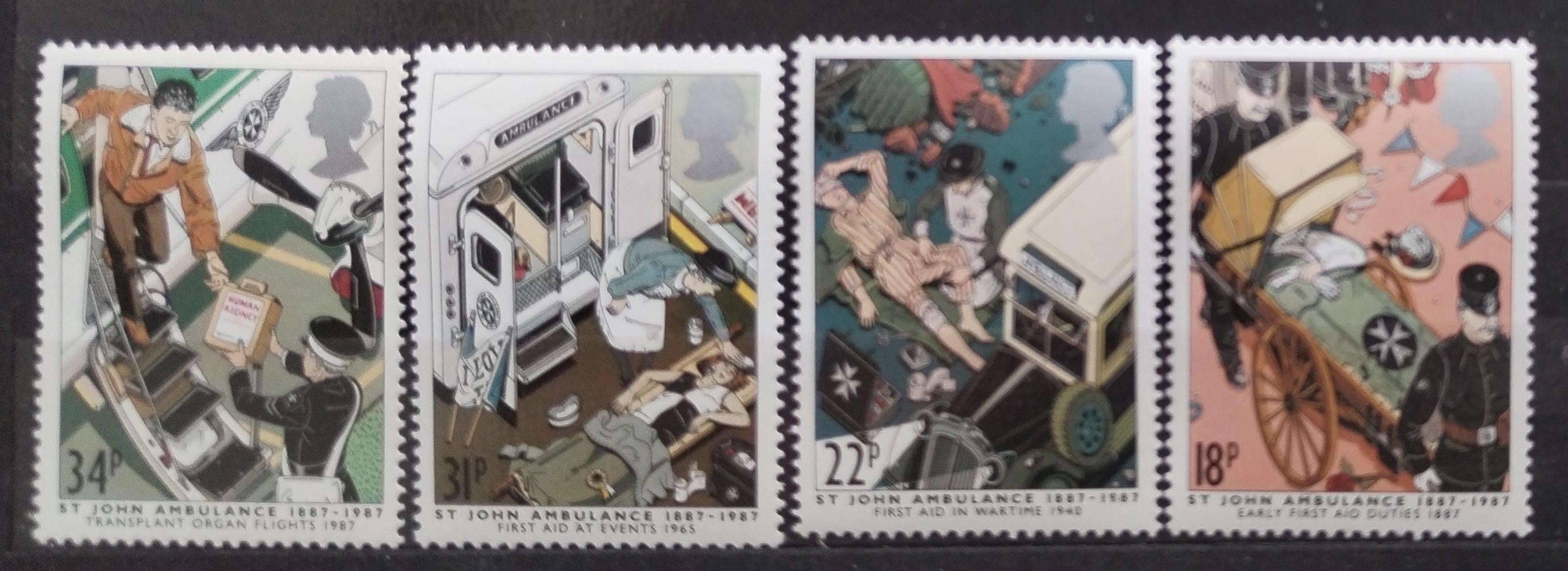 Velká Británie 1987 Záchranné složky, Ambulance