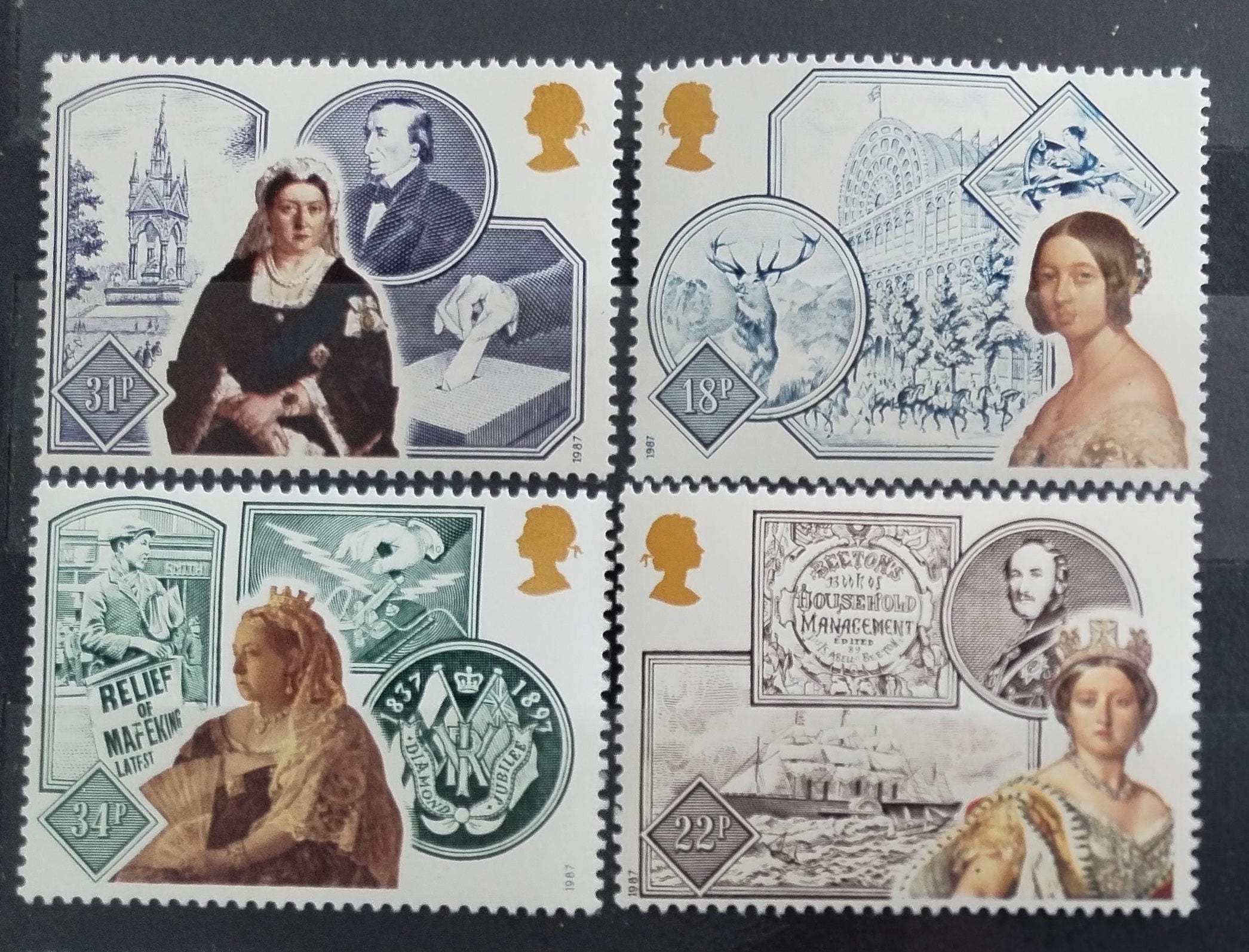 Velká Británie 1987 Výročí počátku vlády královny Viktorie