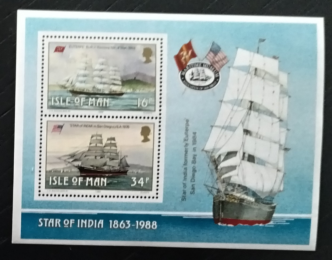 Ostrov Man 1988 Lodě a plachetnice I.