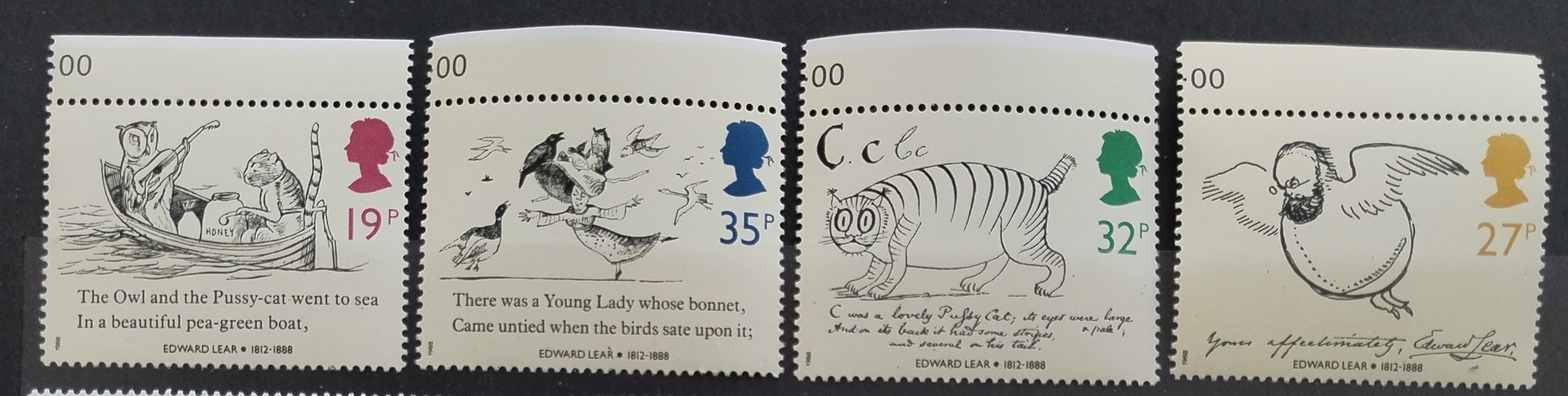 Velká Británie 1988 Nonsensové umění