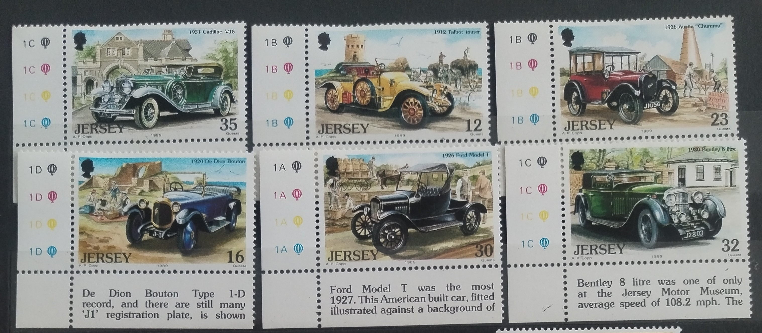 Jersey 1989 Auta a veterány