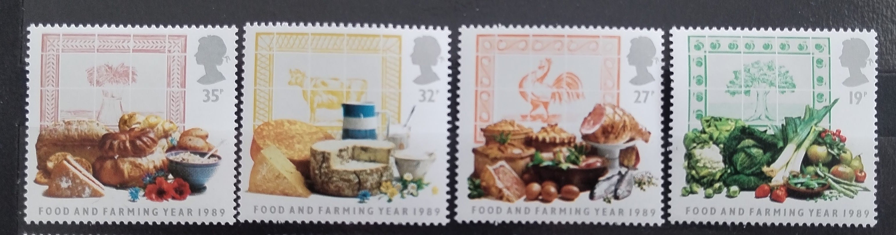 Velká Británie 1989 Zemědělská produkce