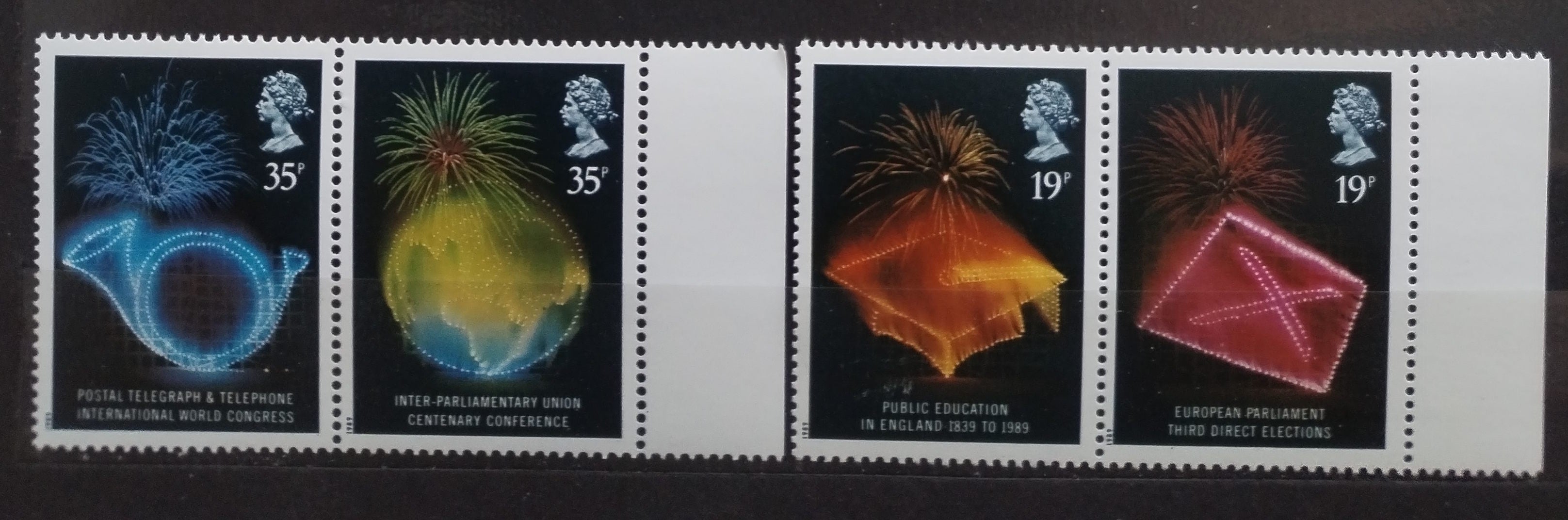 Velká Británie 1989 Výročí veřejného školství, Ohňostroje