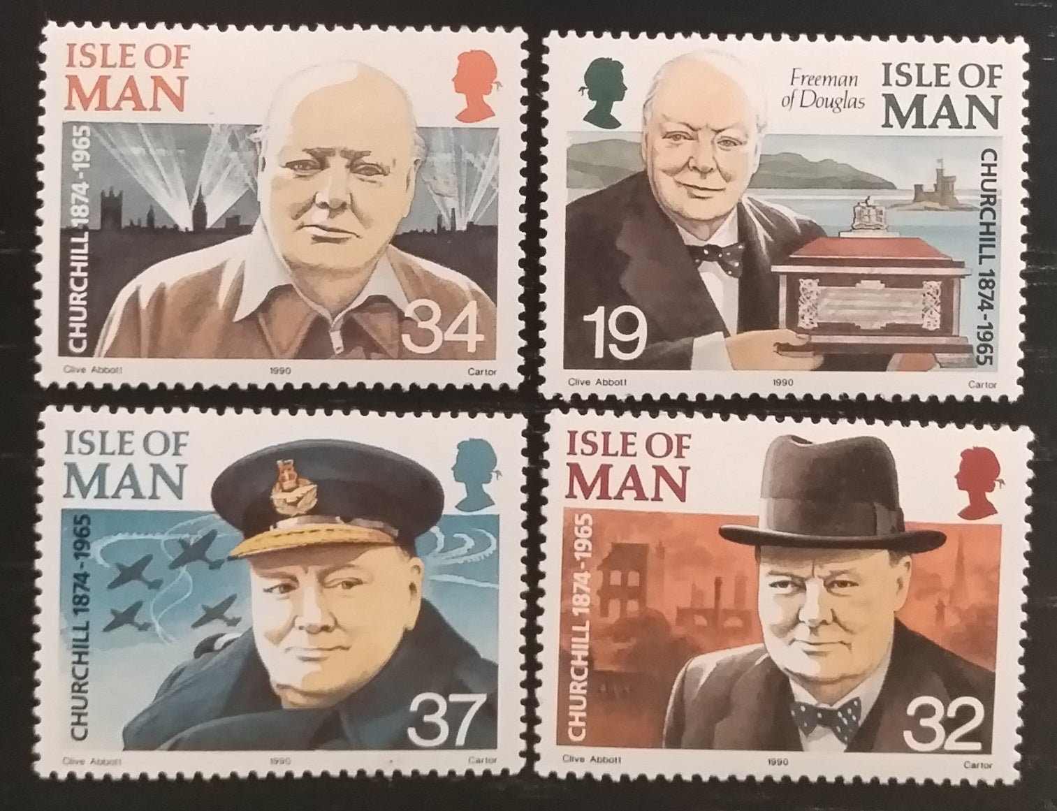Ostrov Man 1990 Winston Churchill