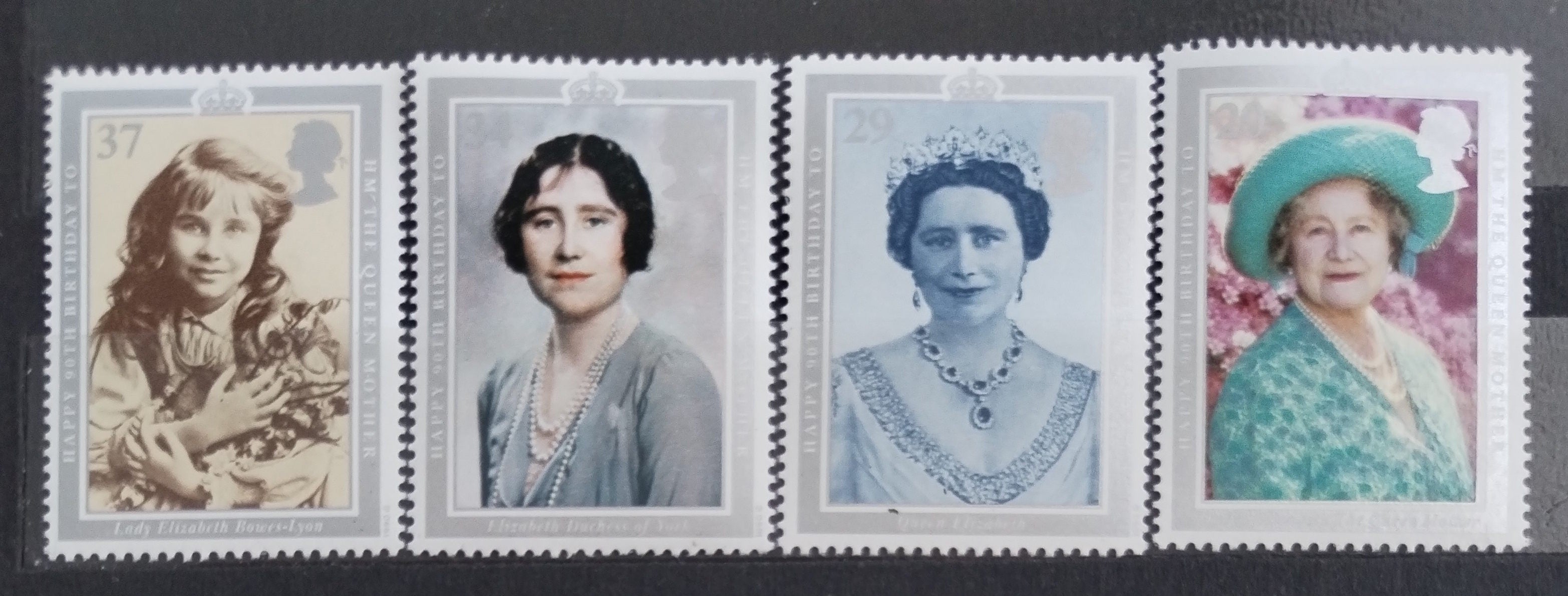 Velká Británie 1990 Narozeniny královny matky