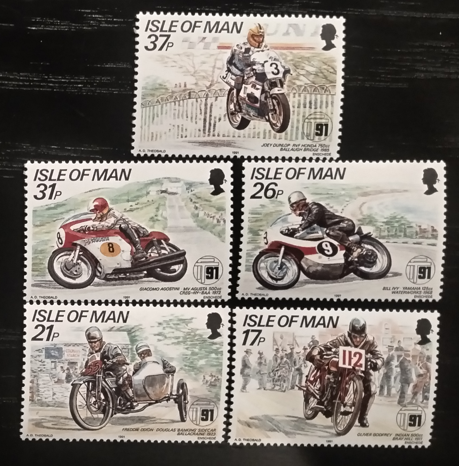 Ostrov Man 1991 Motorky a závody, Sport