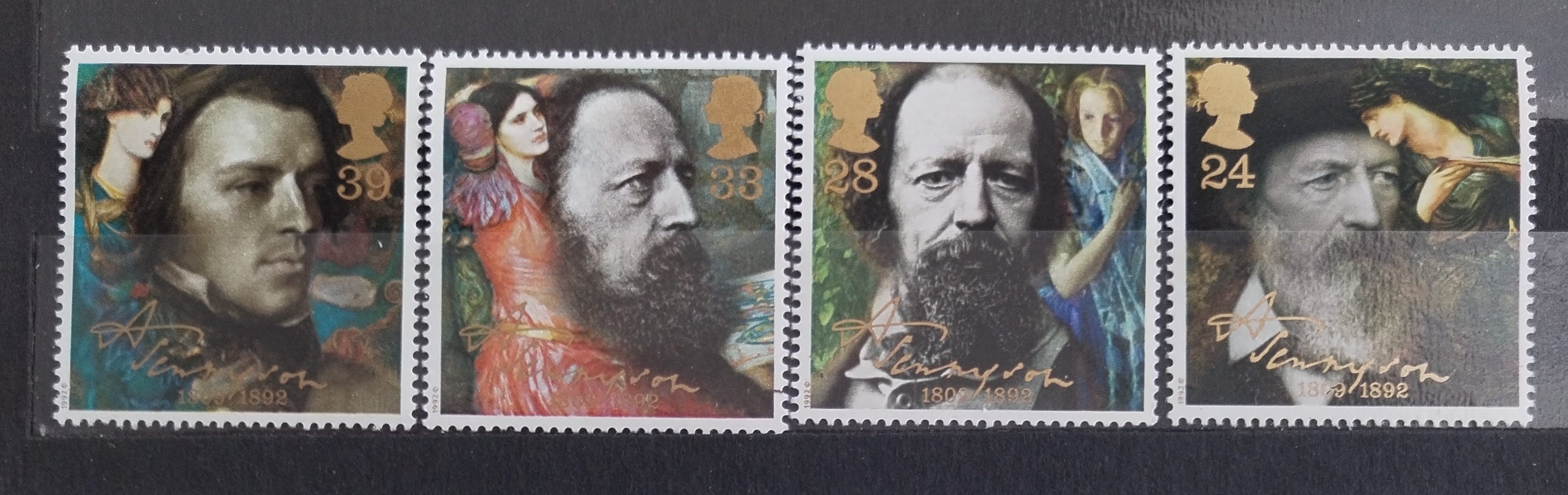 Velká Británie 1992 Lord Tennyson, Básník a umění