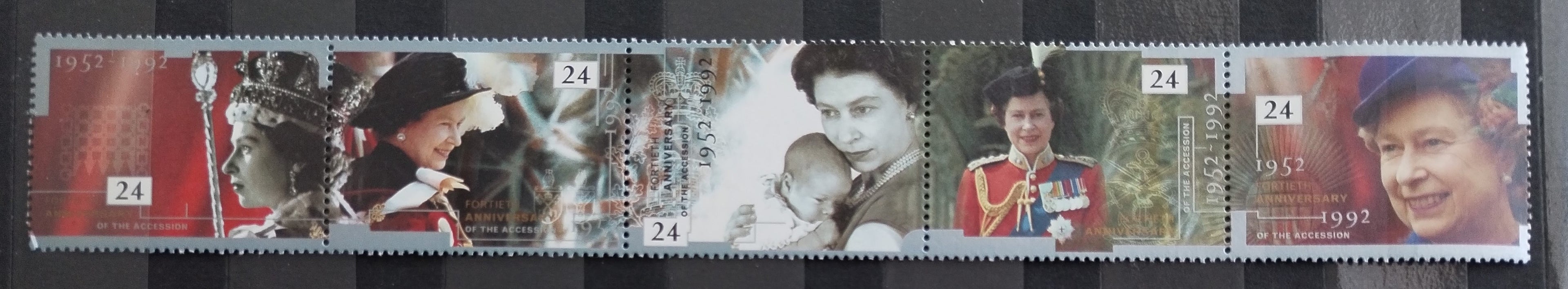 Velká Británie 1992 Výročí vlády královny Alžběty II.