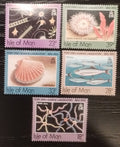 Ostrov Man 1992 Ryby mořská fauna, Mušle