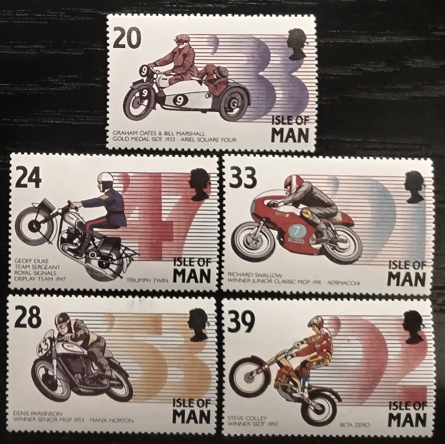 Ostrov Man 1993 Závody motorky a sport I.