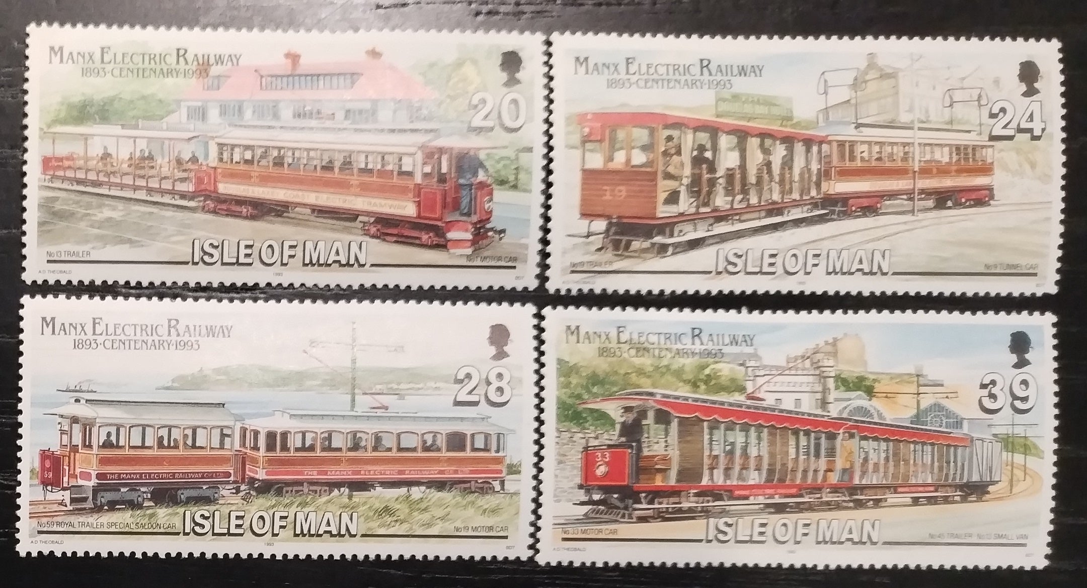 Isle of Man 1993 Electric Railways and Trains