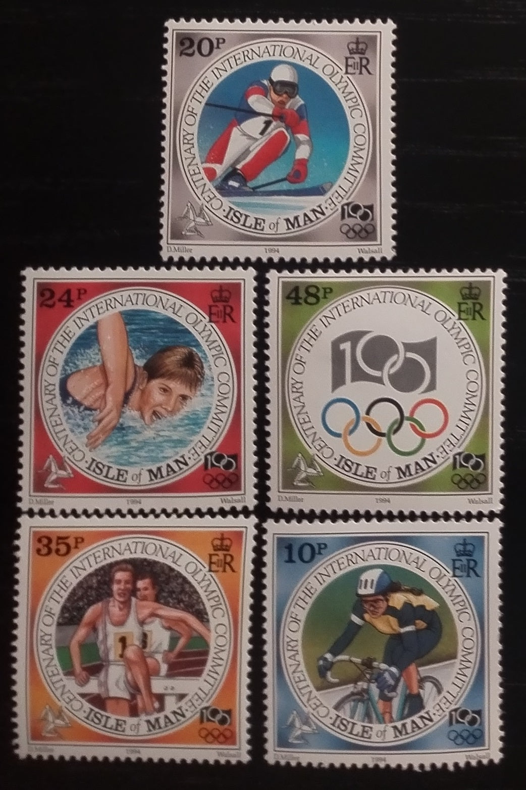 Ostrov Man 1994 Olympijské hry a sport