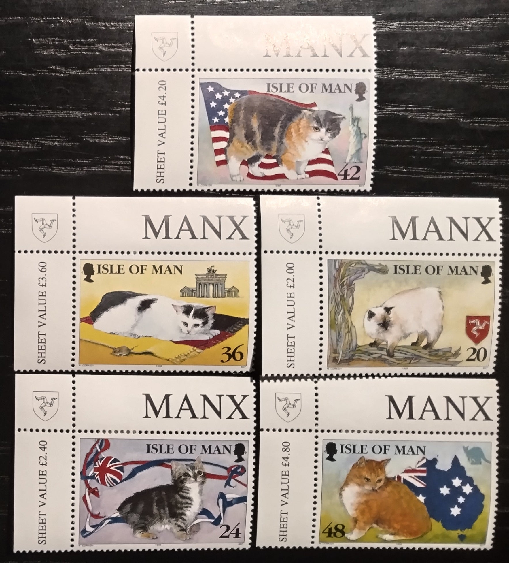 Ostrov Man 1998 Kočky Manx