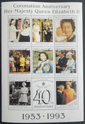 Antigua & Barbuda 1993 Královna Alžběta II. a druhá dekáda vlády