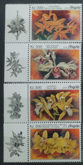 Angola 2018 Orchideje a květiny Afriky