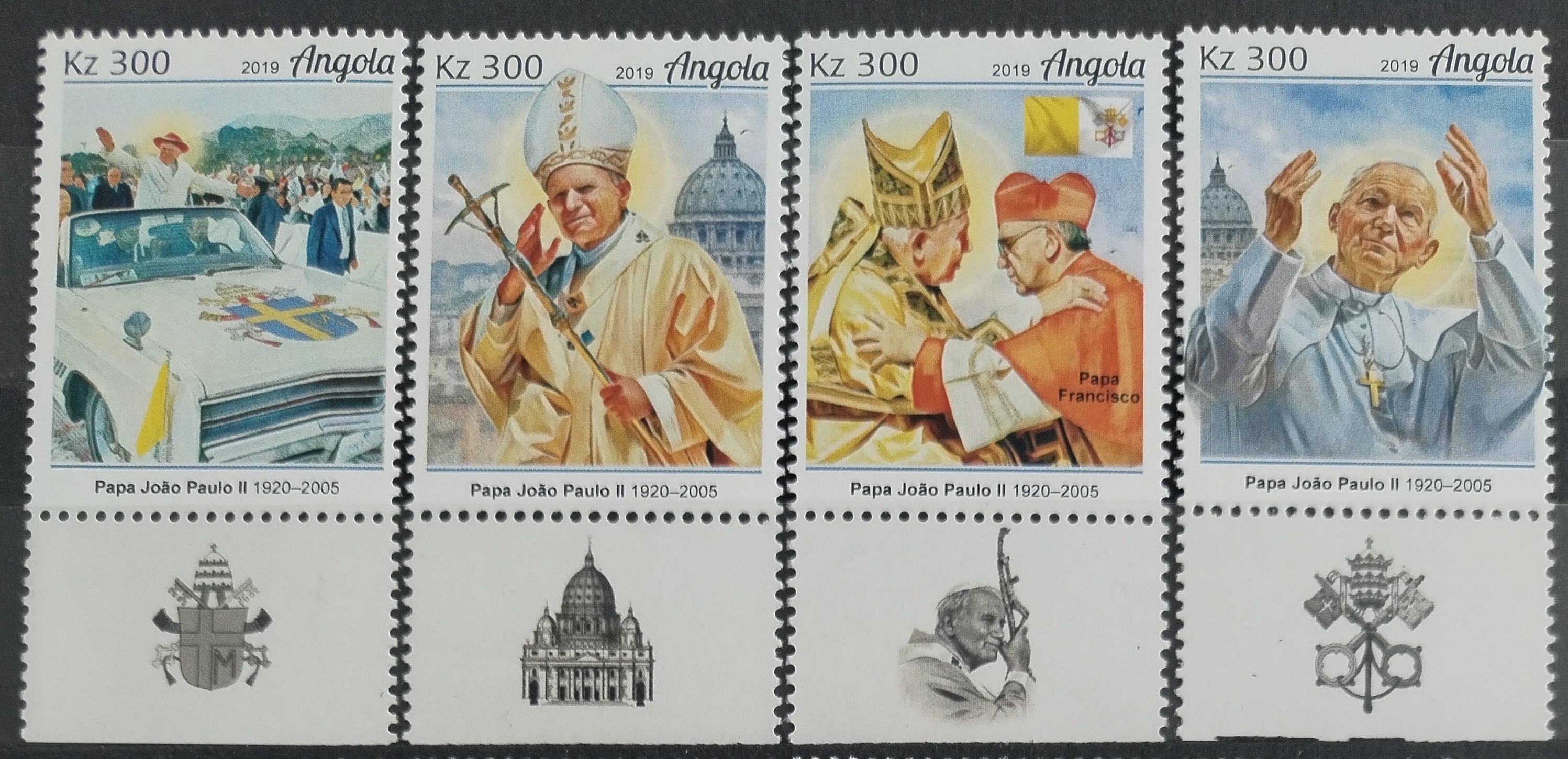 Angola 2019 Papež Jan Pavel II.