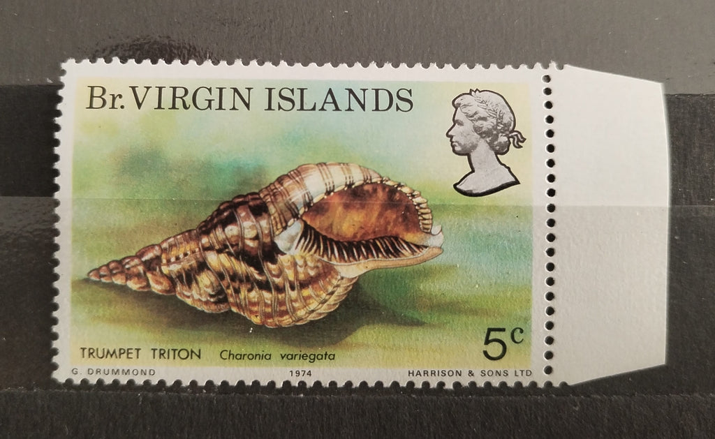 Britské Panenské ostrovy 1974 50£ SG317w INVERTED WMK
