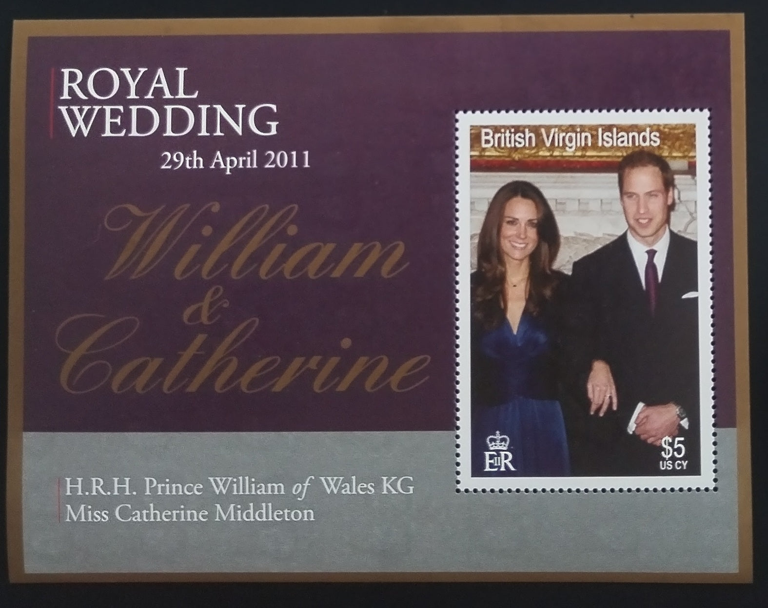 British Virgin Islands 2011 Wedding of Prince William and Kate