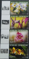 Středoafrická rep. 2020 Orchideje a květiny Afriky
