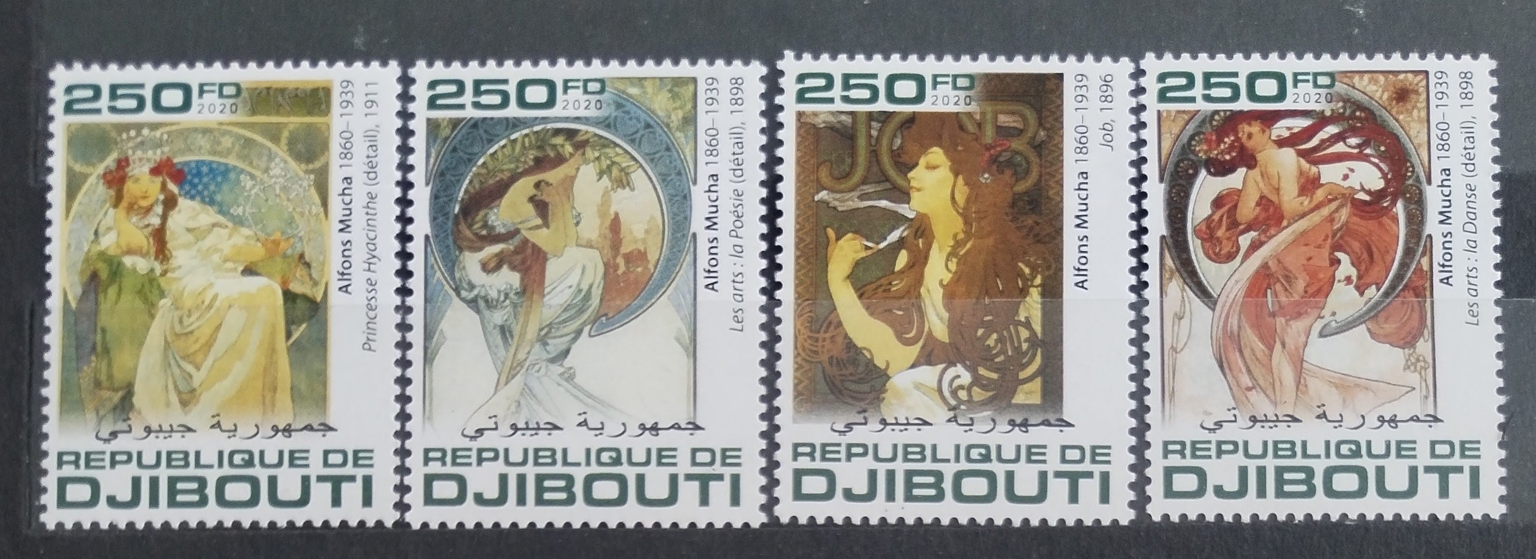 Džibutsko 2020 Alfons Mucha a jeho umění