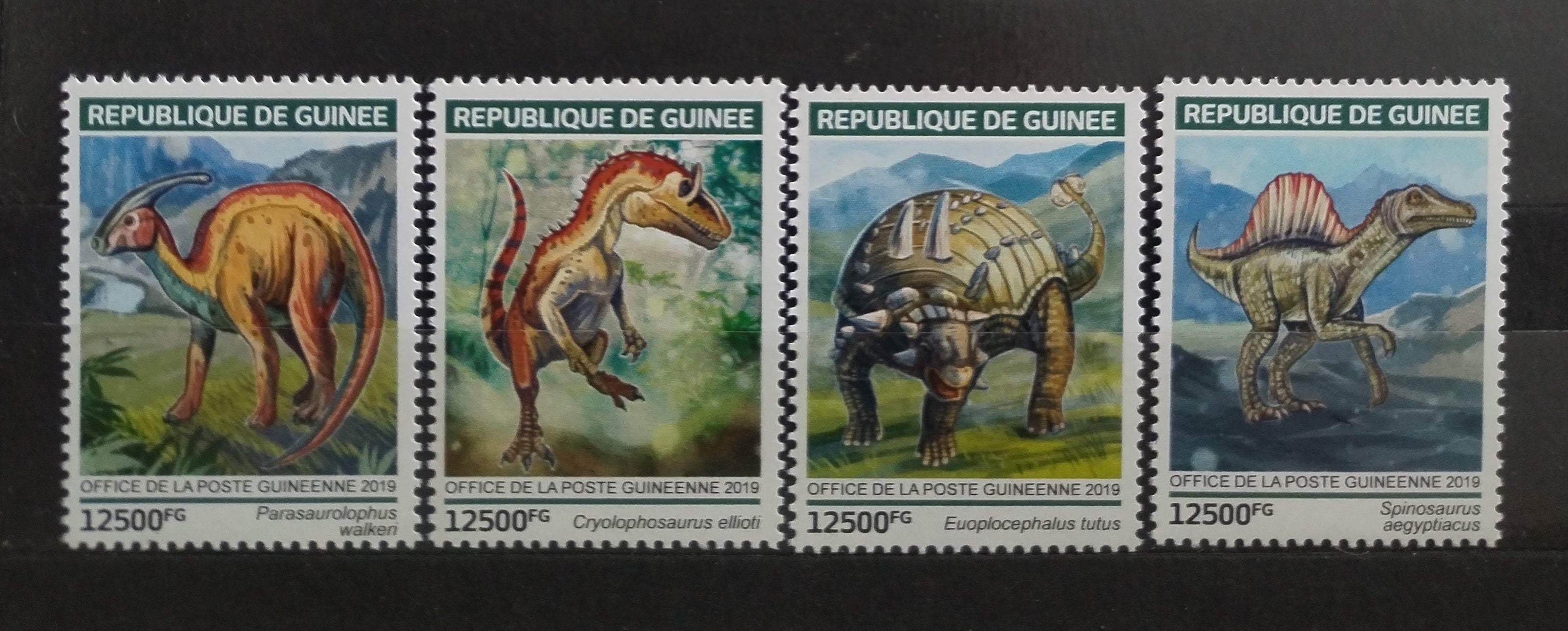 Guinea 2019 Dinosauři a pravěká fauna