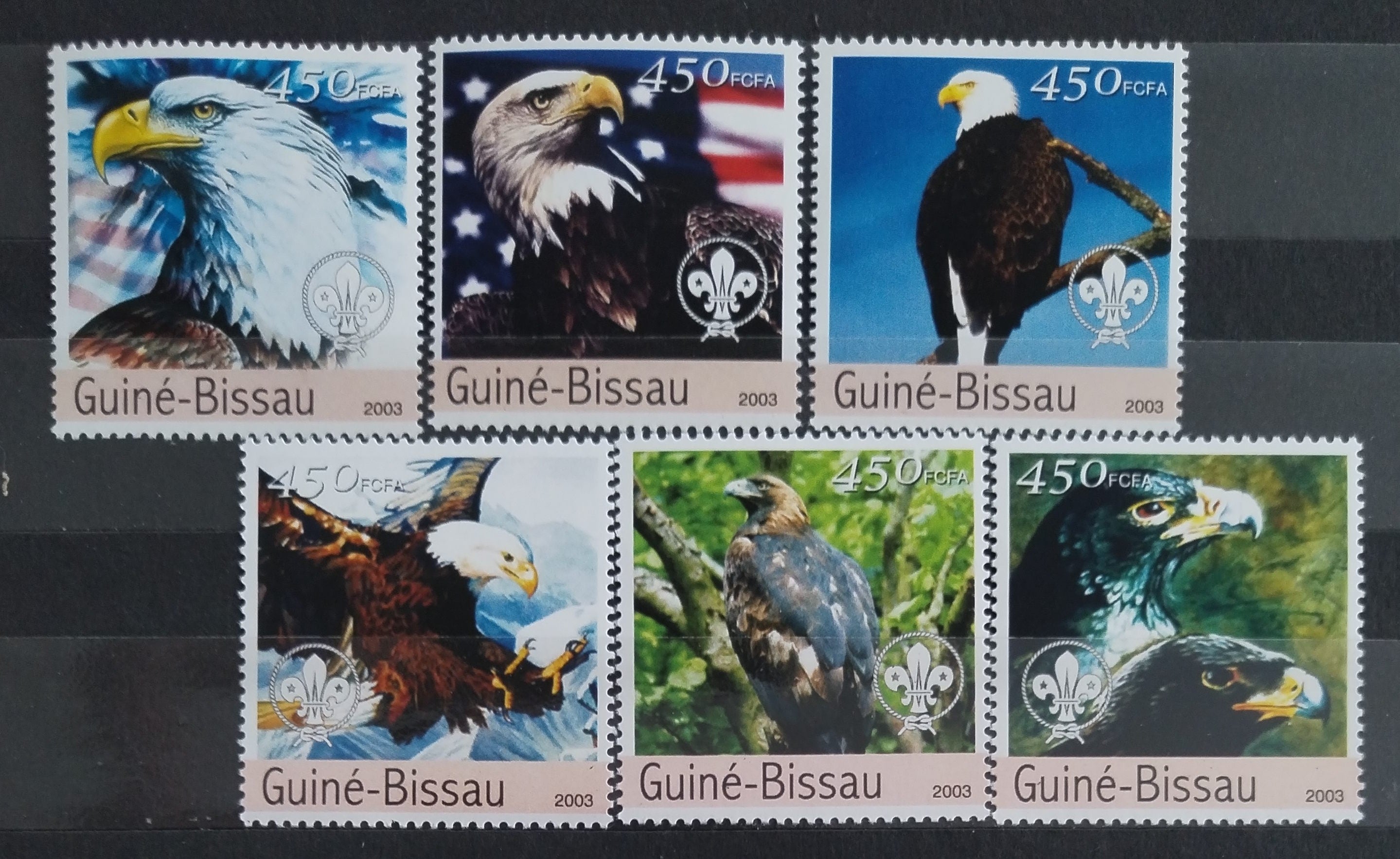 Guinea Bissau 2003 Orli a skauting II.