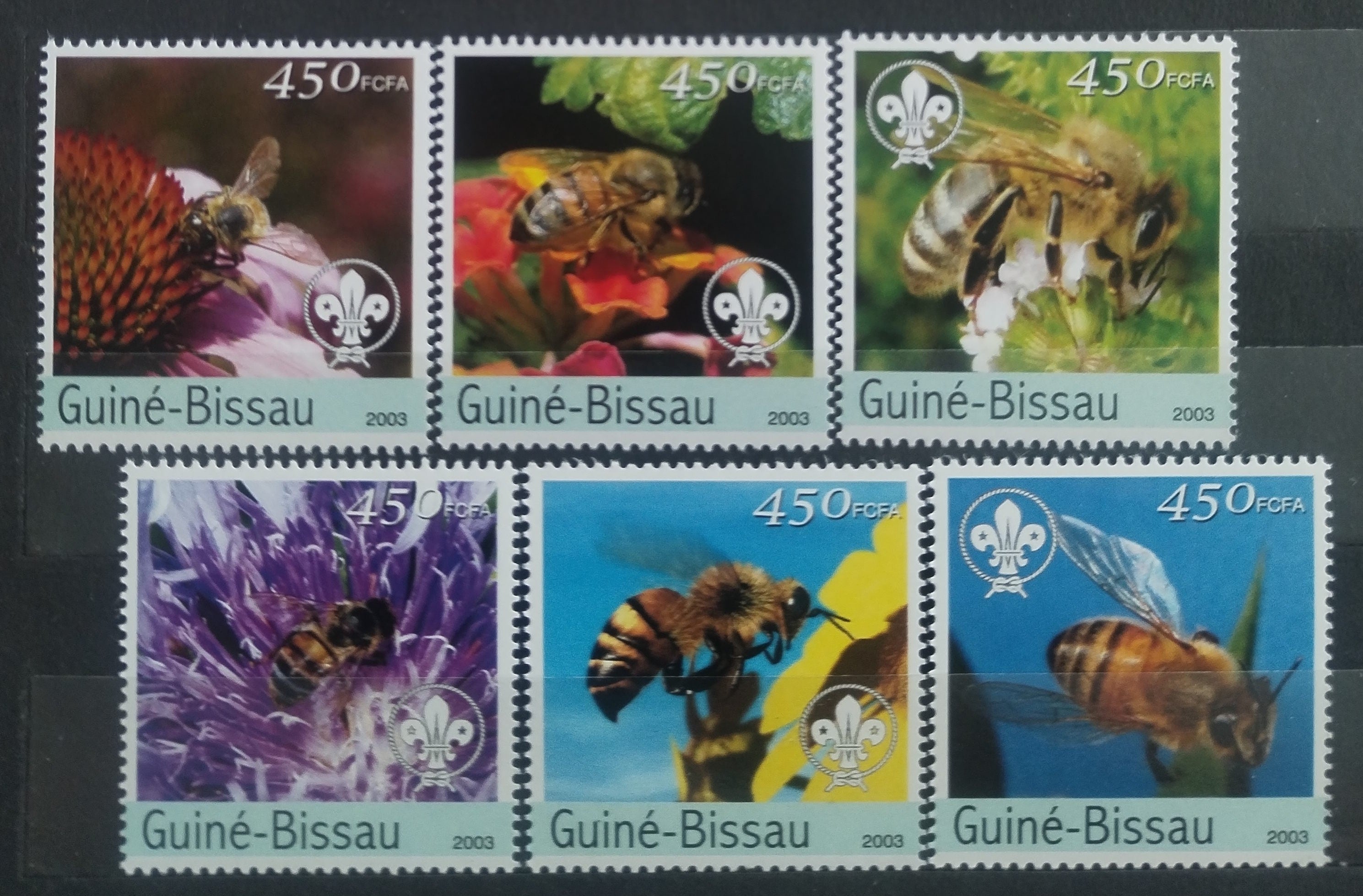 Guinea Bissau 2003 Včely a medonosný hmyz