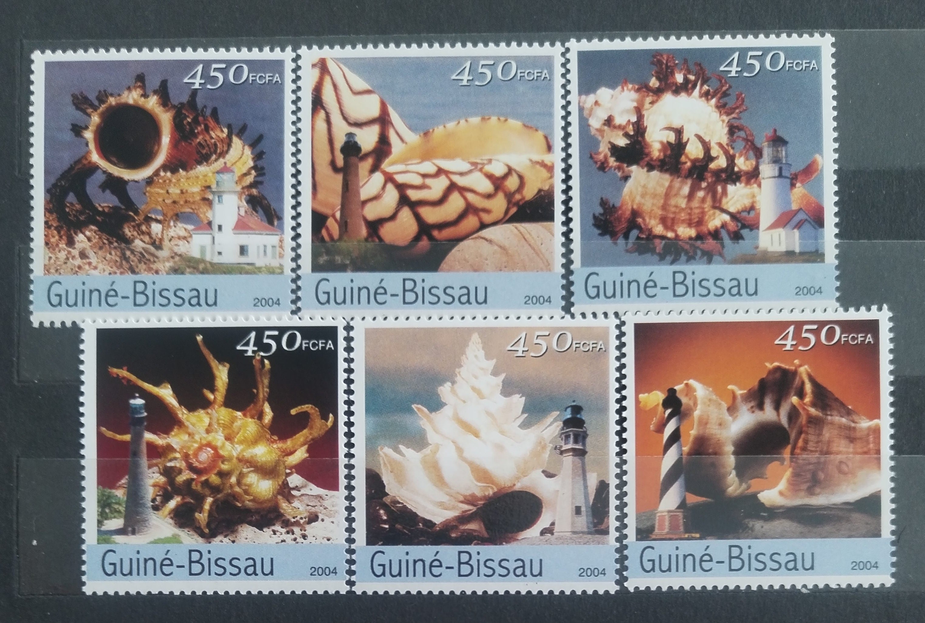 Guinea Bissau 2004 Mušle a škeble Afriky