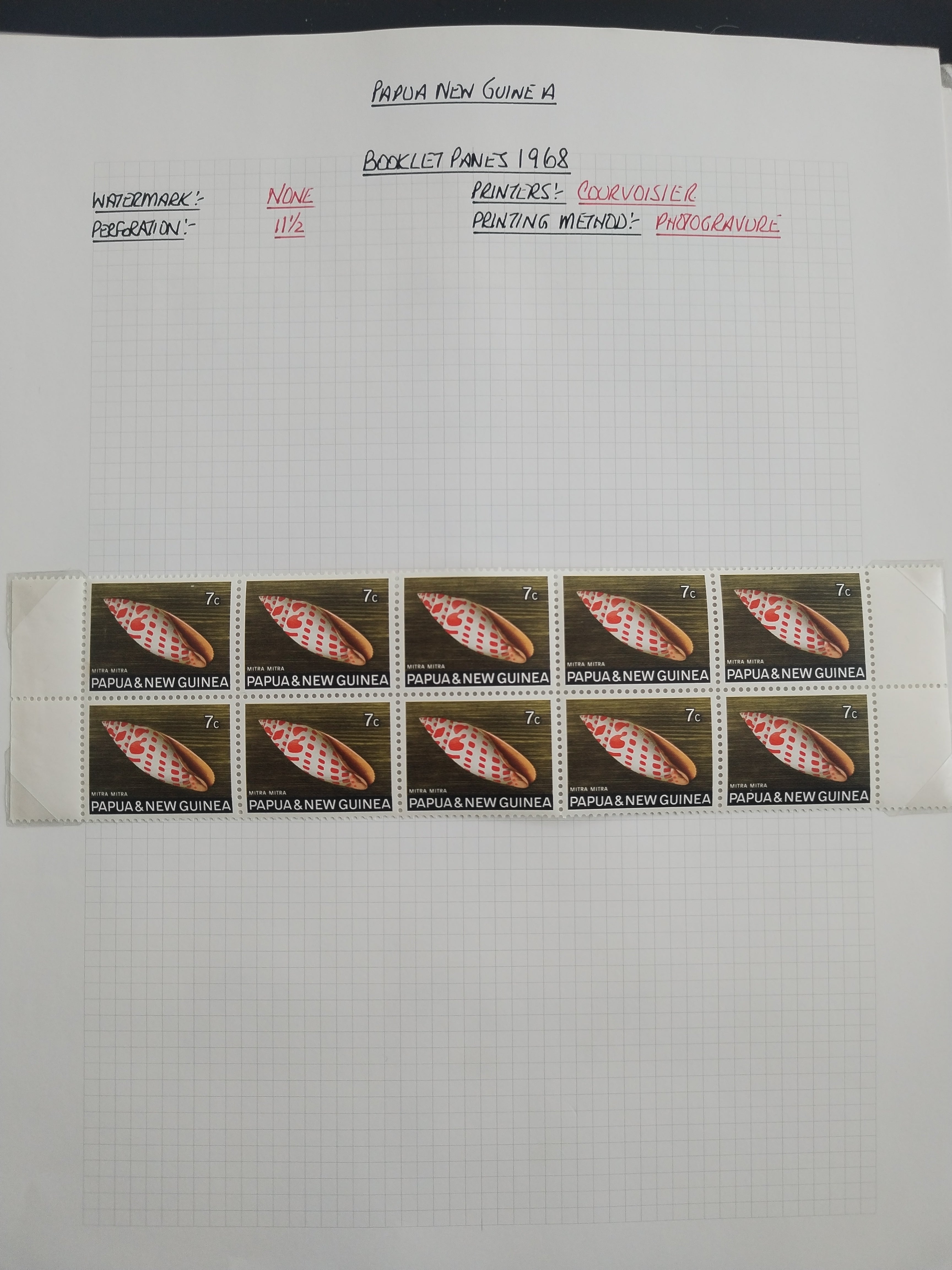 Neražená sbírka Papua Nová Guinea 1952-2003 +1000£