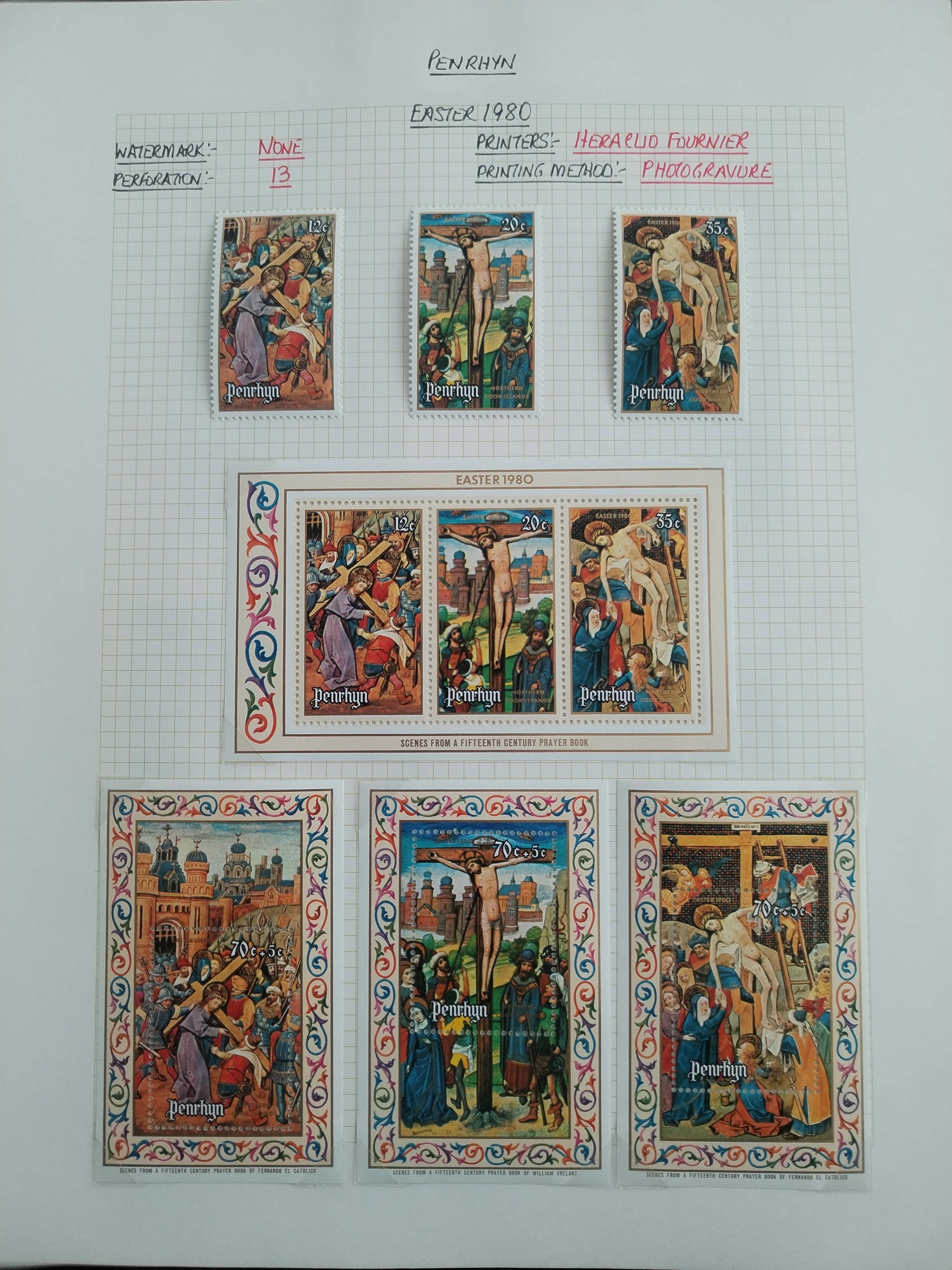 Neražená sbírka Penrhyn 1902-82 630£