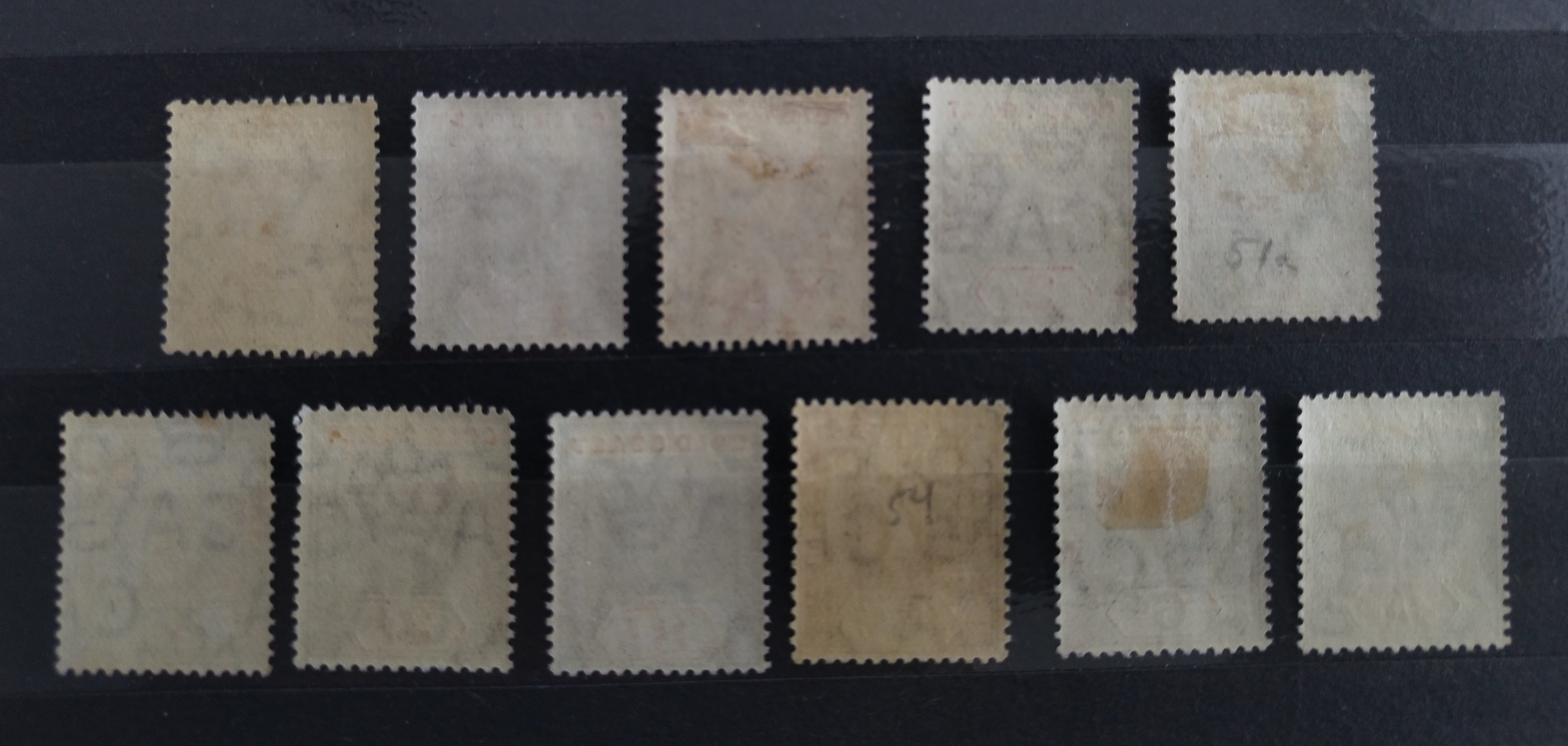 Gold Coast 1904-6 350£ Definitiva + komplet chalk paper