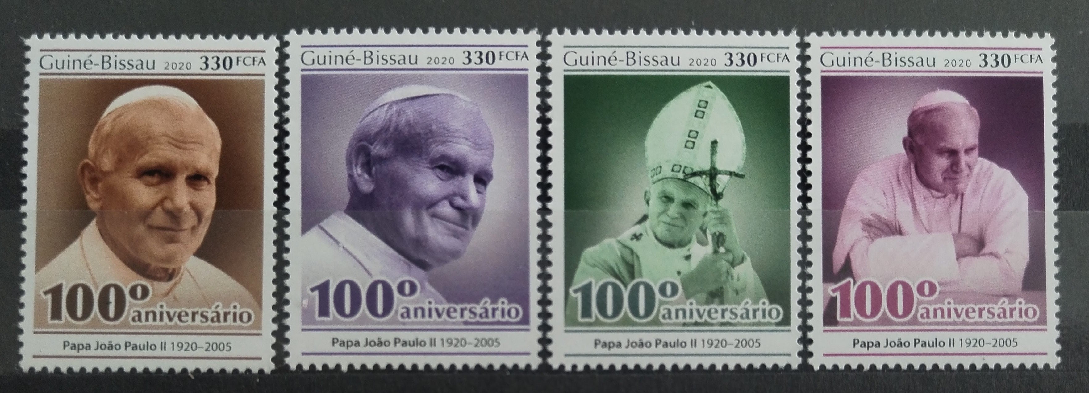 Guinea Bissau 2020 Papež Jan Pavel II.