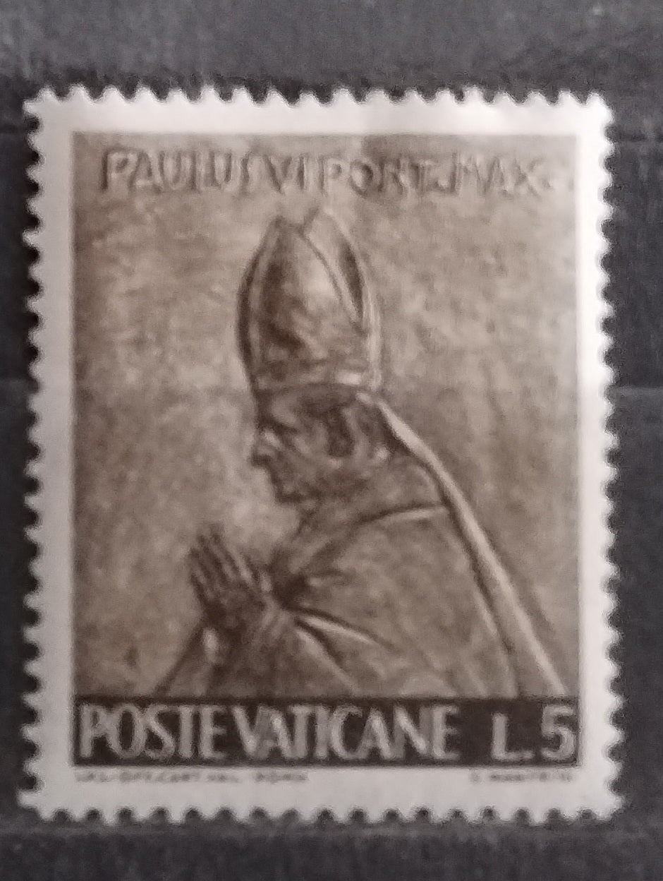 Vatikán 1966 Expresní známky, Papež